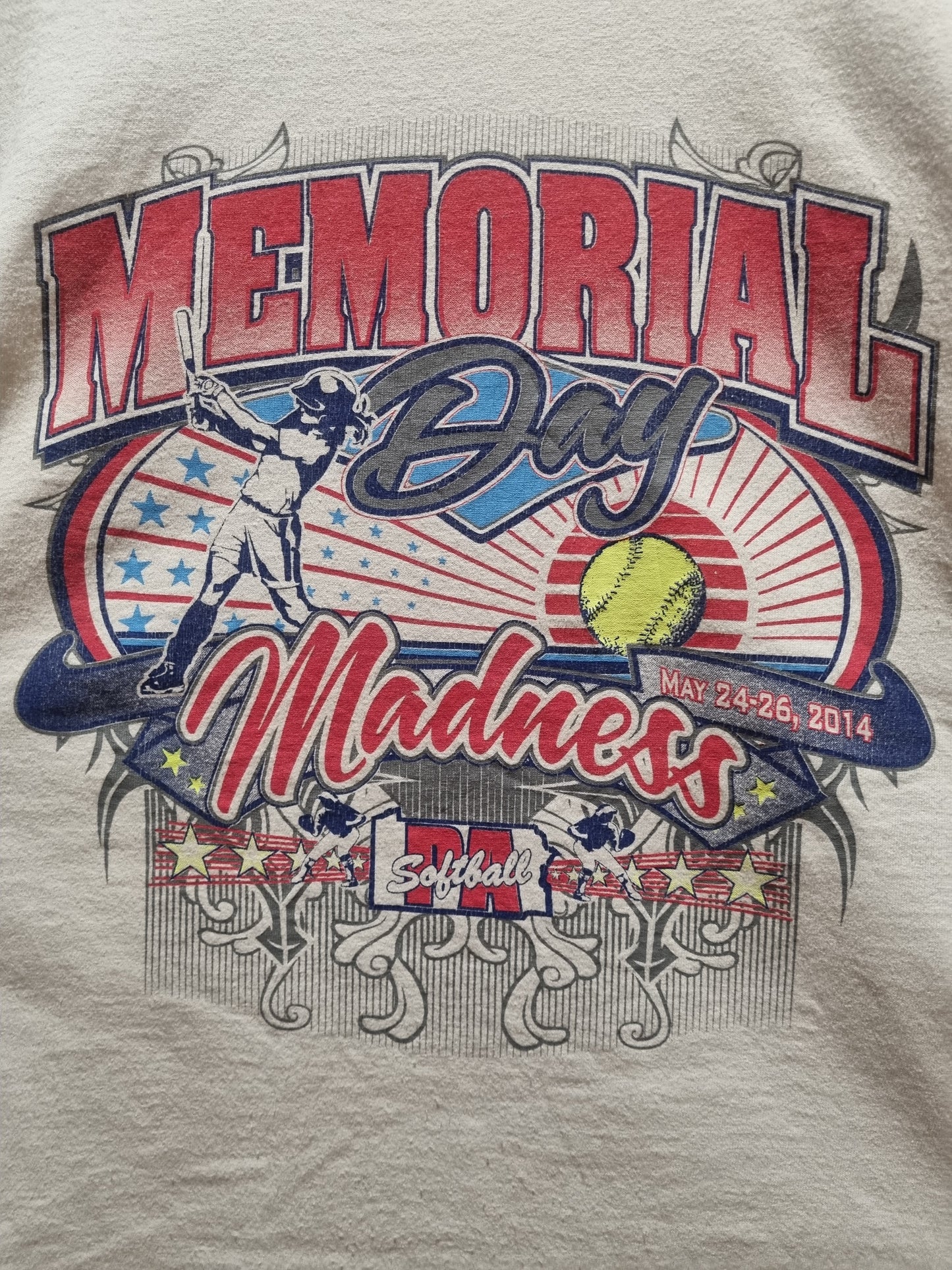 Historical Memorial Day 8 States and Canada Softball 2014 Madness Large