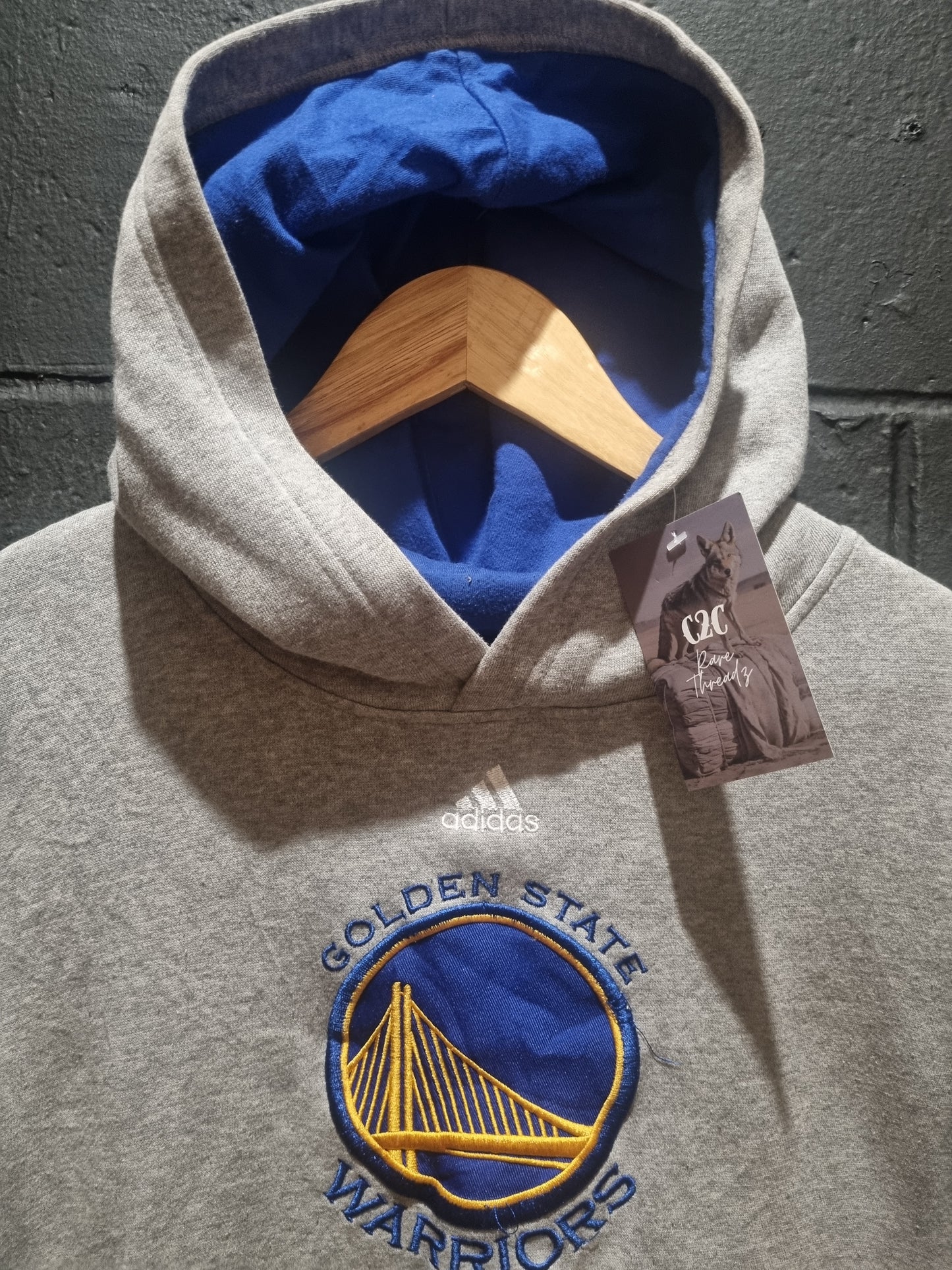 Golden State Warriors Adidas Hoodie Medium