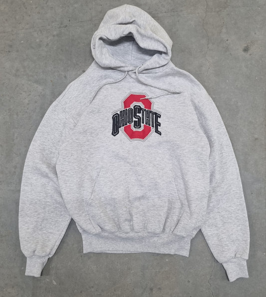 90s Ohio State University Jerzees Super Sweats Nublend Medium
