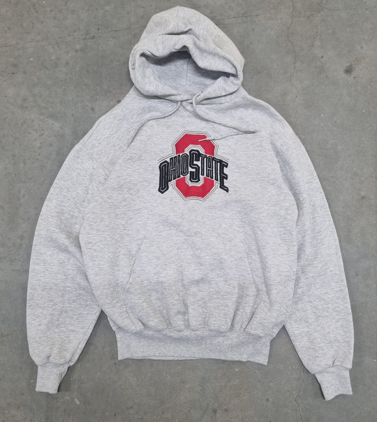 90s Ohio State University Jerzees Super Sweats Nublend Medium