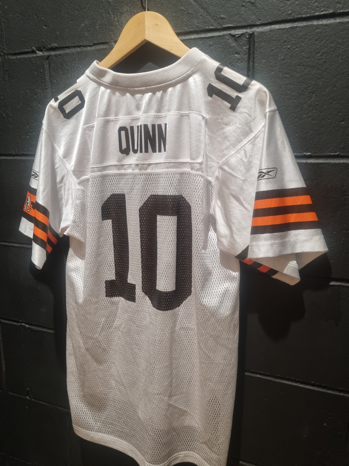 Cleveland Browns Quinn Reebok Youth XL / Adult Small