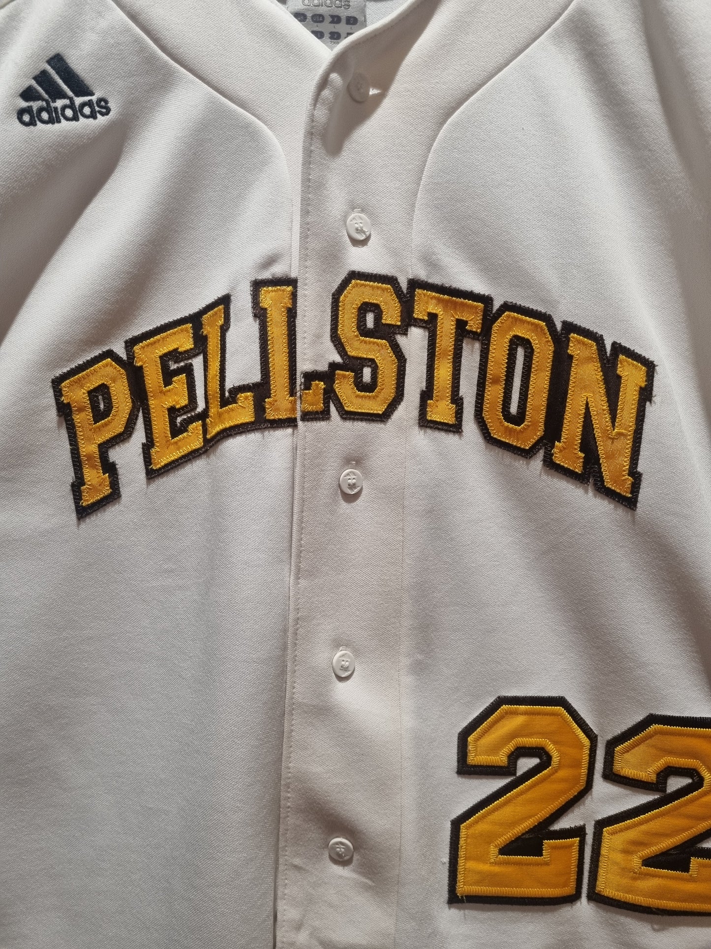 Pellston Hornets Player 22 Adidas Baseball Jersey XL