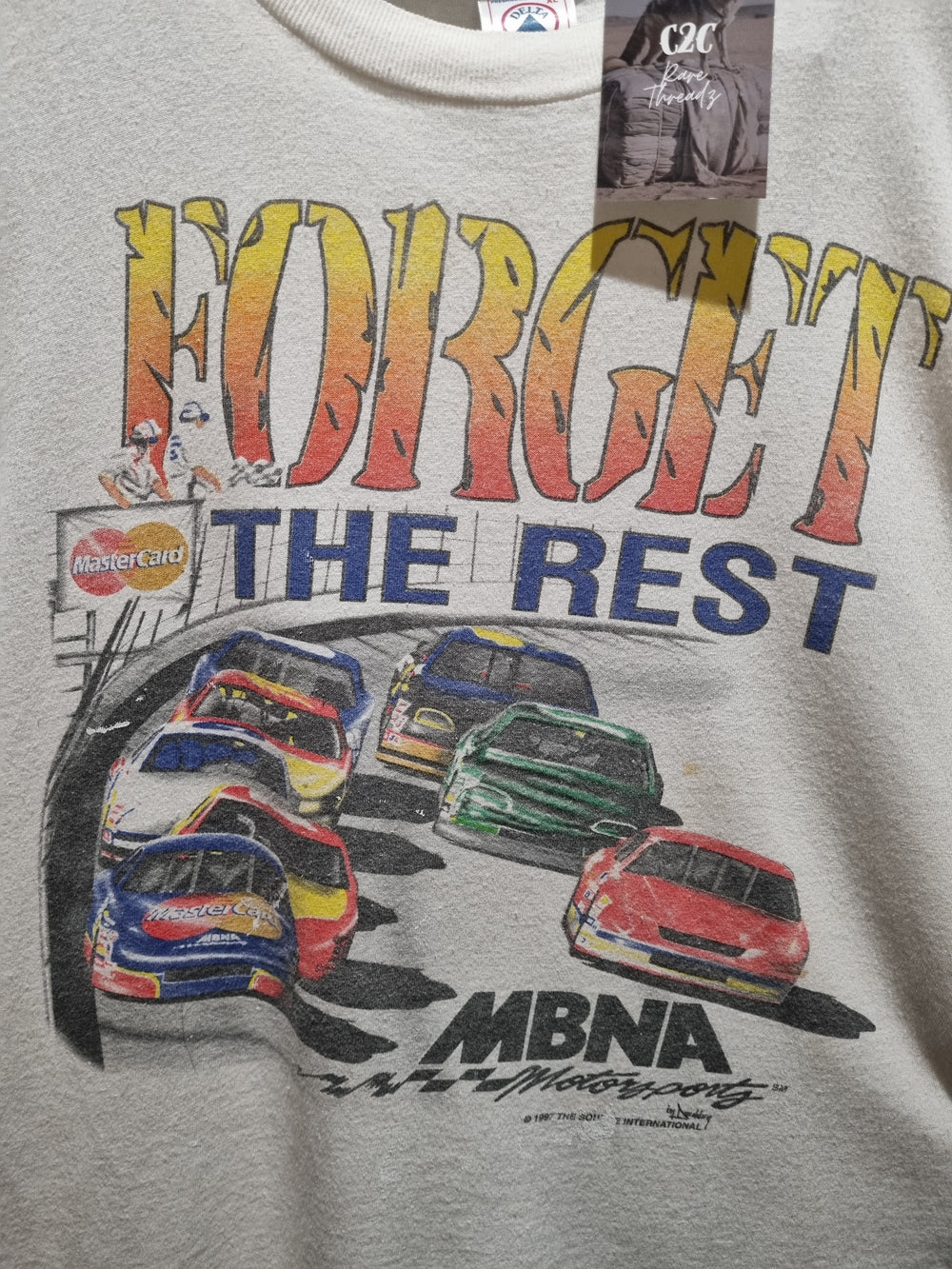 1997 MBNA Nascar Winston Cup - Forget the Rest, Demand the Best XL