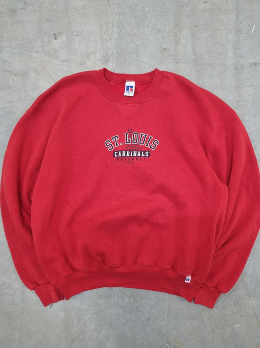 True Vintage St Louis Cardinals Russell Athletic Made in Mexico XL