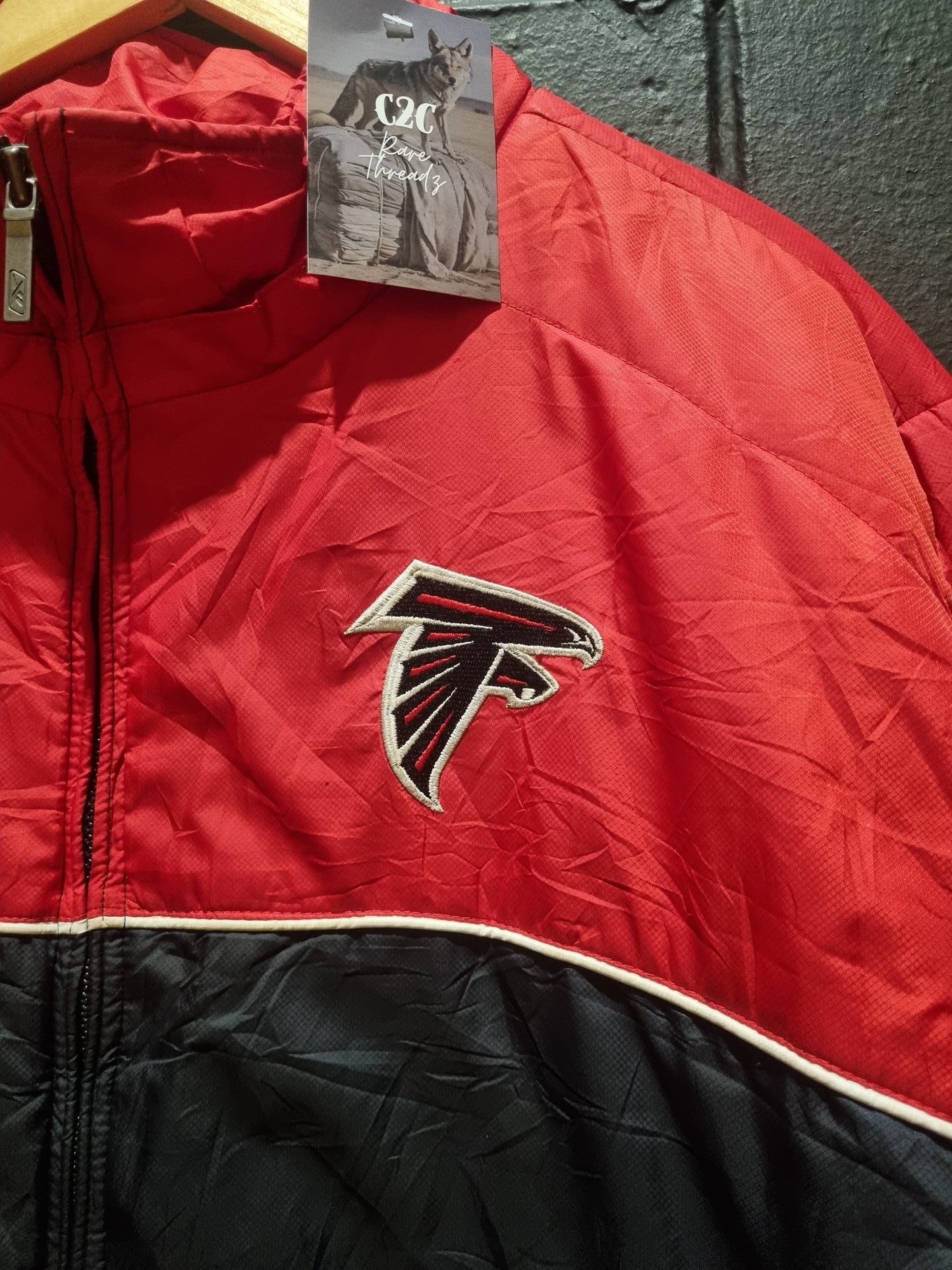 Atlanta Falcons Reebok Oversized Jacket XL