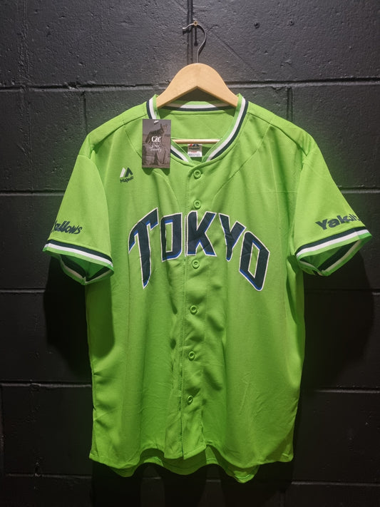Tokyo Yakult Swallows Majestic Made in USA Large