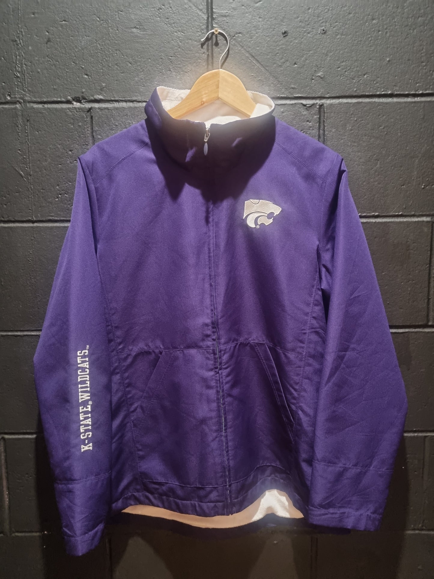 Kansas State Wildcats Fleece Jacket Large