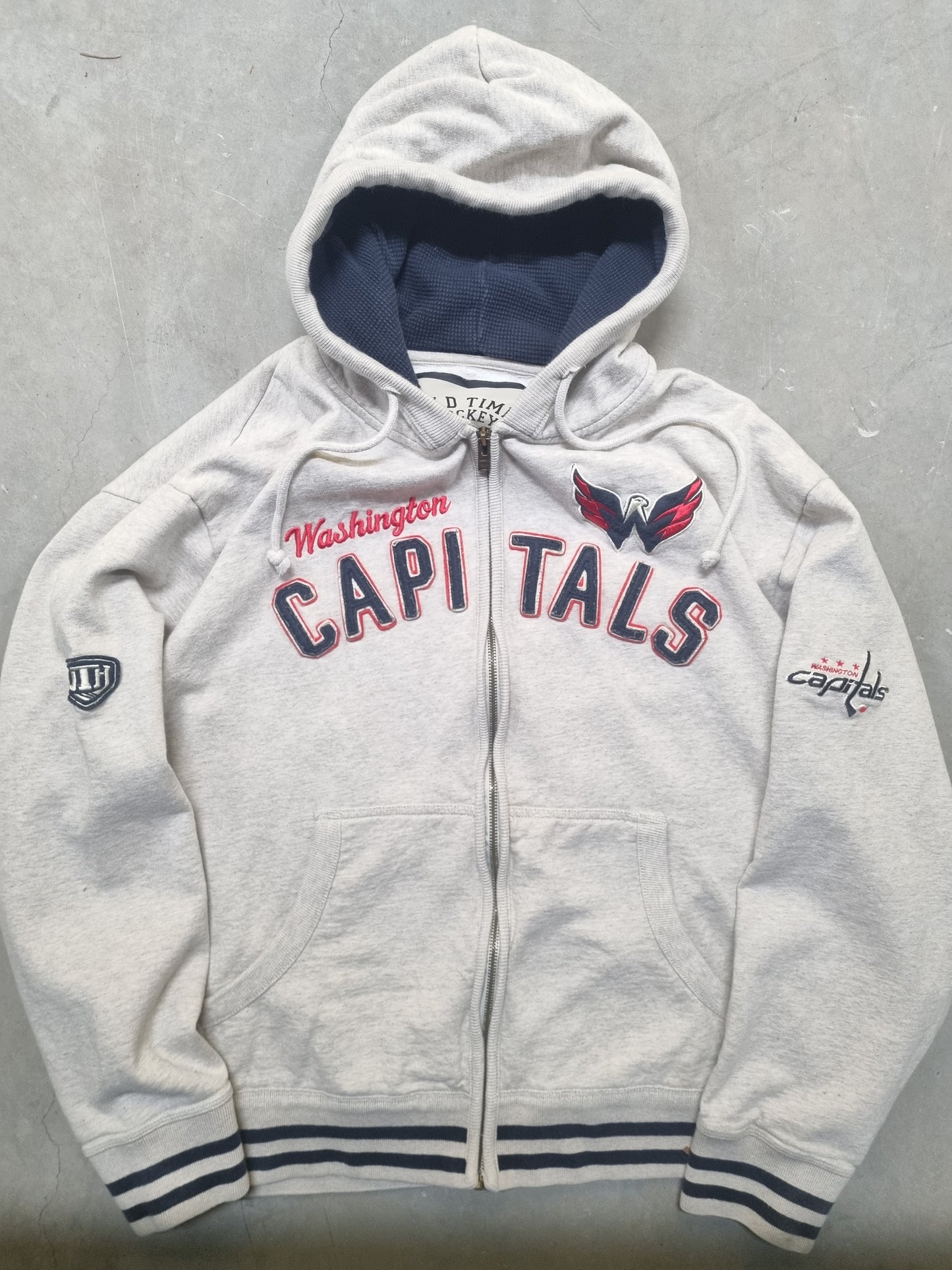 Washington Capitals Old Time Hockey Jacket XL