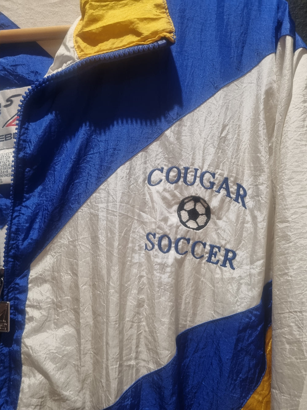 American College Cougar Soccer Windbreaker Jacket XL