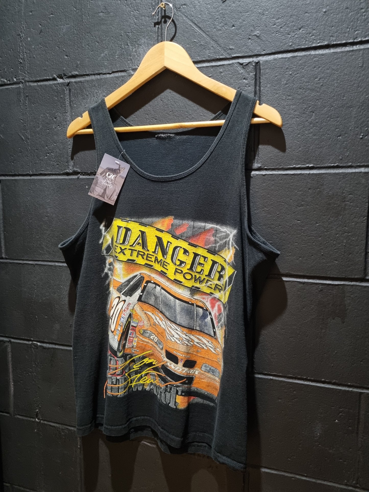 Tony Stewart Danger Extreme Power Singlet Medium