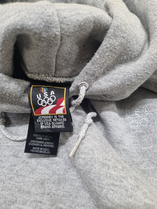 True Vintage 90s USA Olympics Hoodie XXL