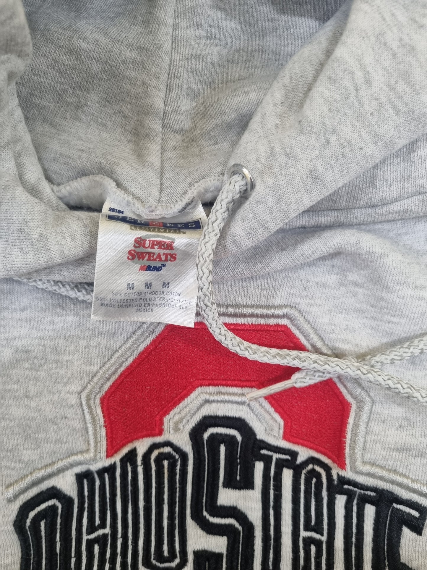 90s Ohio State University Jerzees Super Sweats Nublend Medium