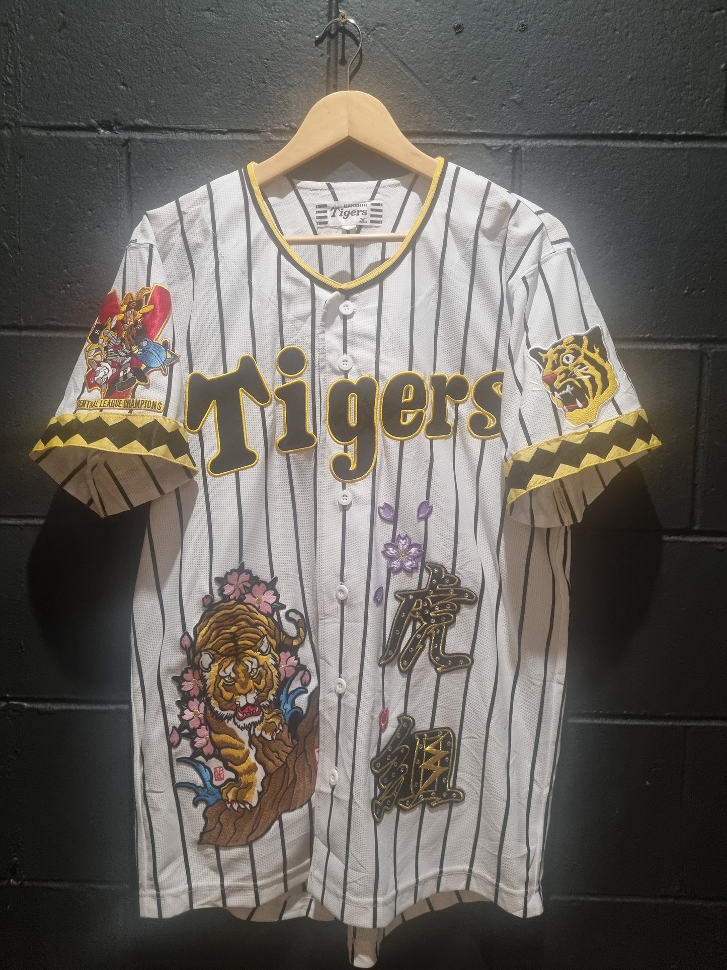Rare Hanshin Tigers Central League Champions Large