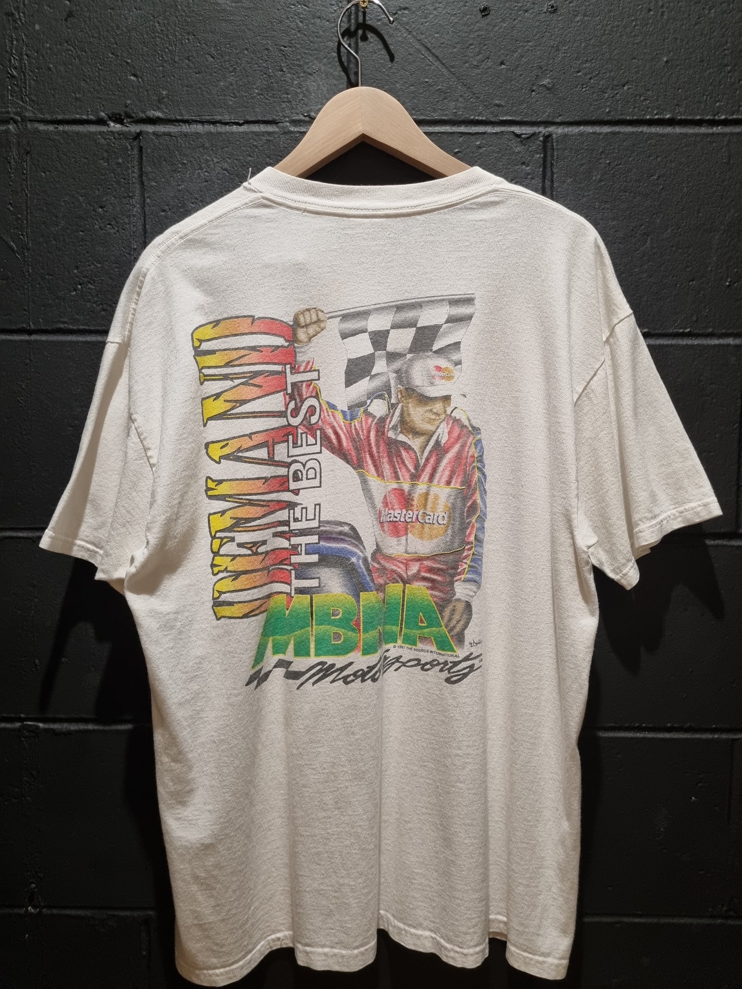 1997 MBNA Nascar Winston Cup - Forget the Rest, Demand the Best XL