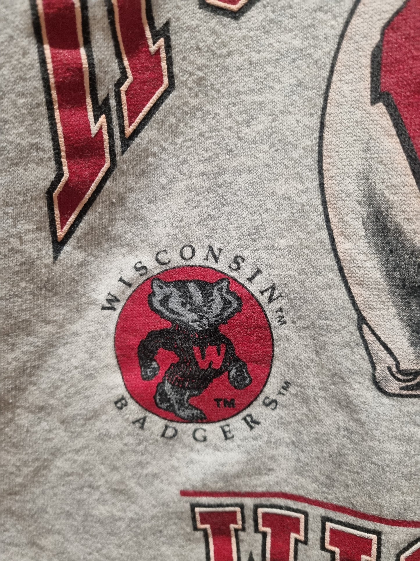 Vintage University of Wisconsin Badgers Football Rose Bowl 1994 Crewneck XL