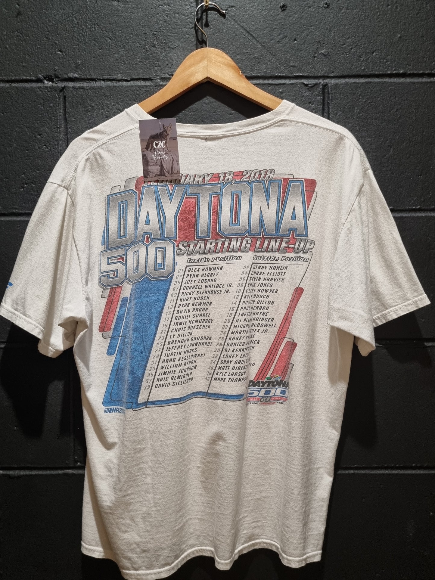 60th Annual Daytona 500 Starting Line Up Medium