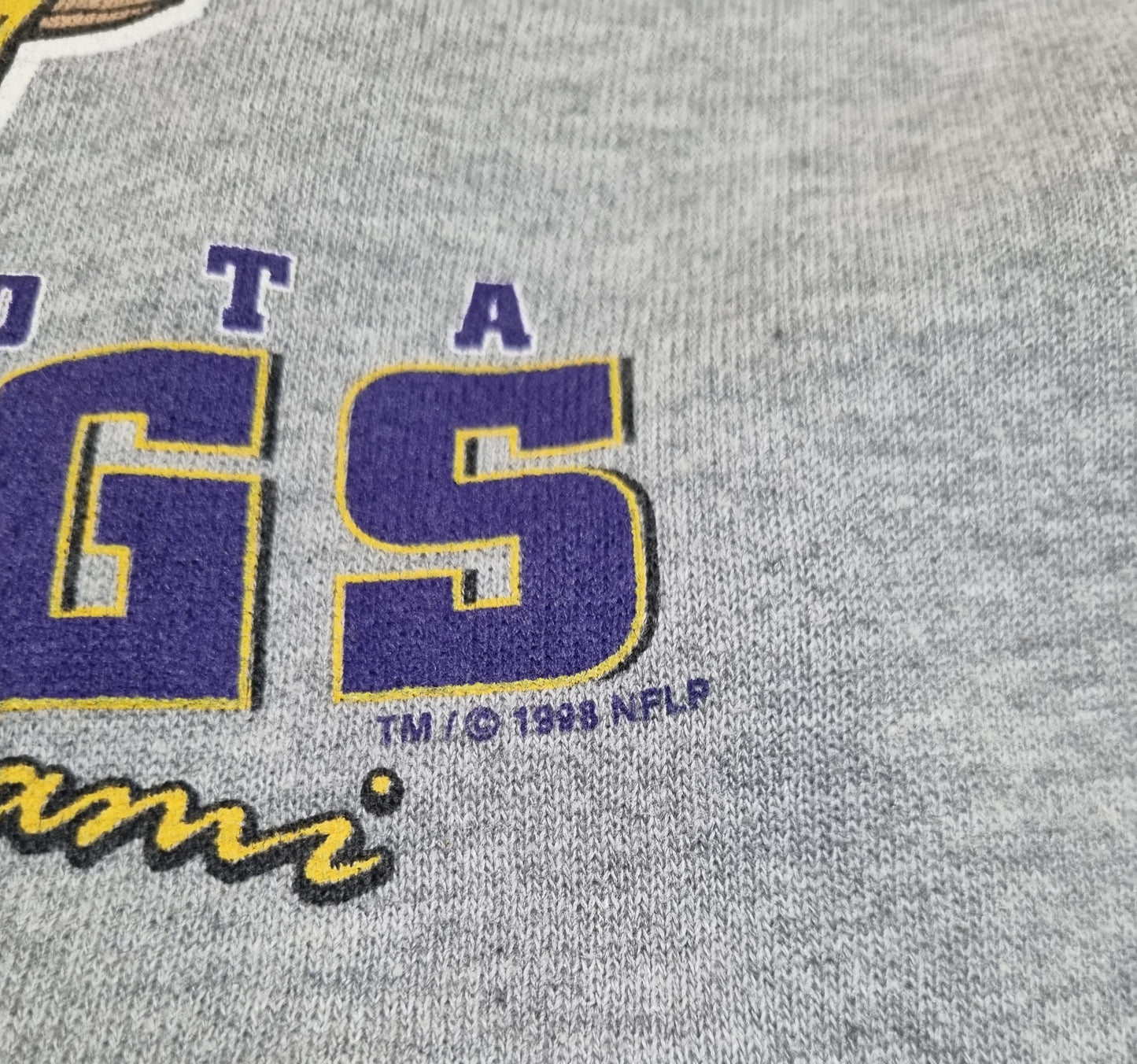 True Vintage Minnesota Vikings 1998 NFC Champions VF Imagewear Large