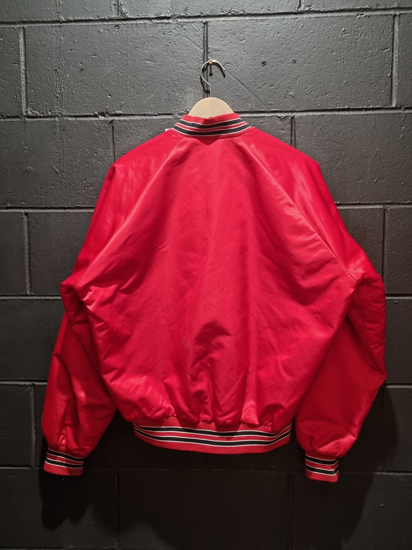 True Vintage Louisville Cardinals NCAA Chalkline Bombers Jacket Large