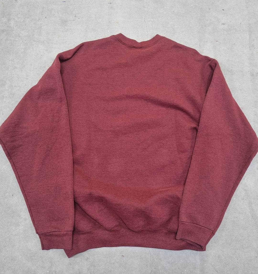 Vintage Tennis Burgandy Sweater Made in USA by Wilson XL