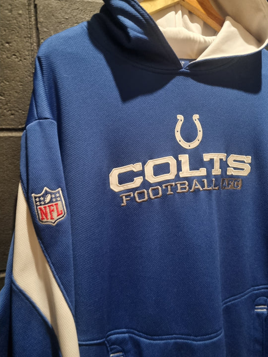 Indianapolis Colts AFC On Field Reebok Hoodie Large