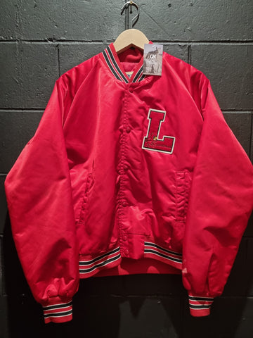 True Vintage Louisville Cardinals NCAA Chalkline Bombers Jacket Large