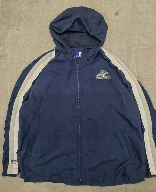 True Vintage Historical Colorado Rockies All Star 1998 MLB Track Jacket XL