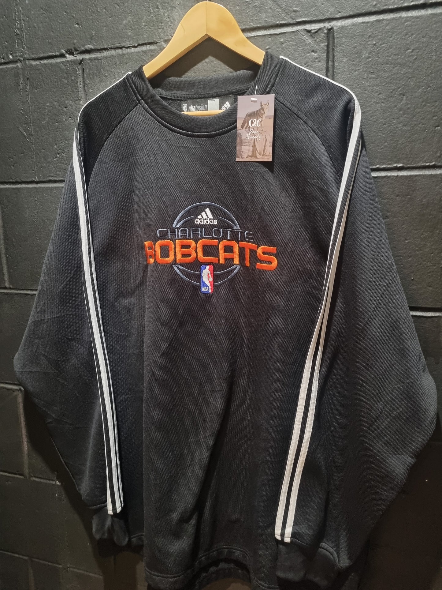 Charlotte Bobcats Adidas Fleece XXL