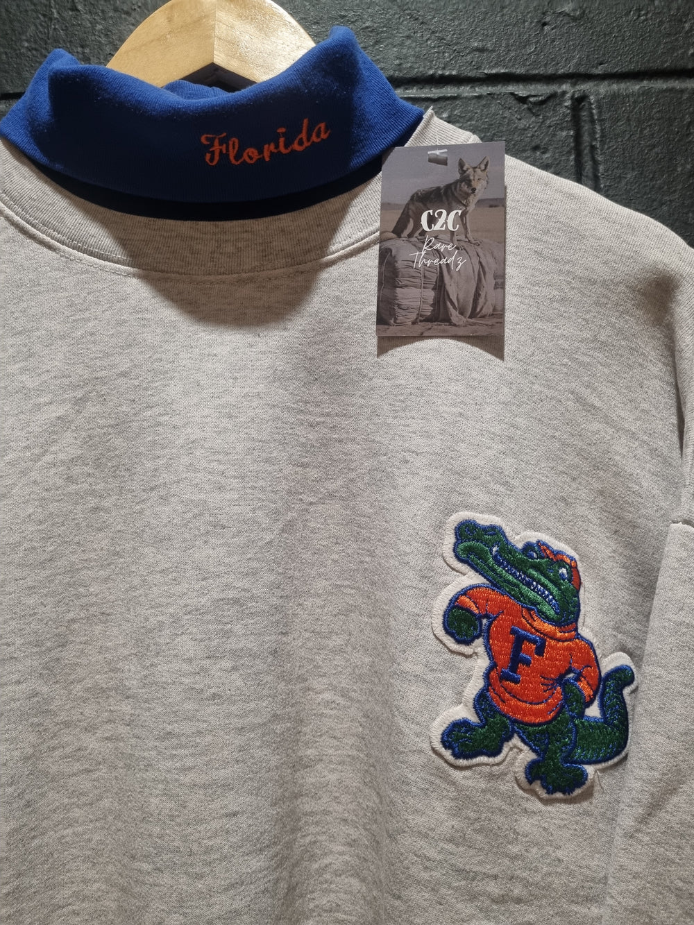 Florida Gators College Football Turtleneck Jumper Made in USA by Majestic XL