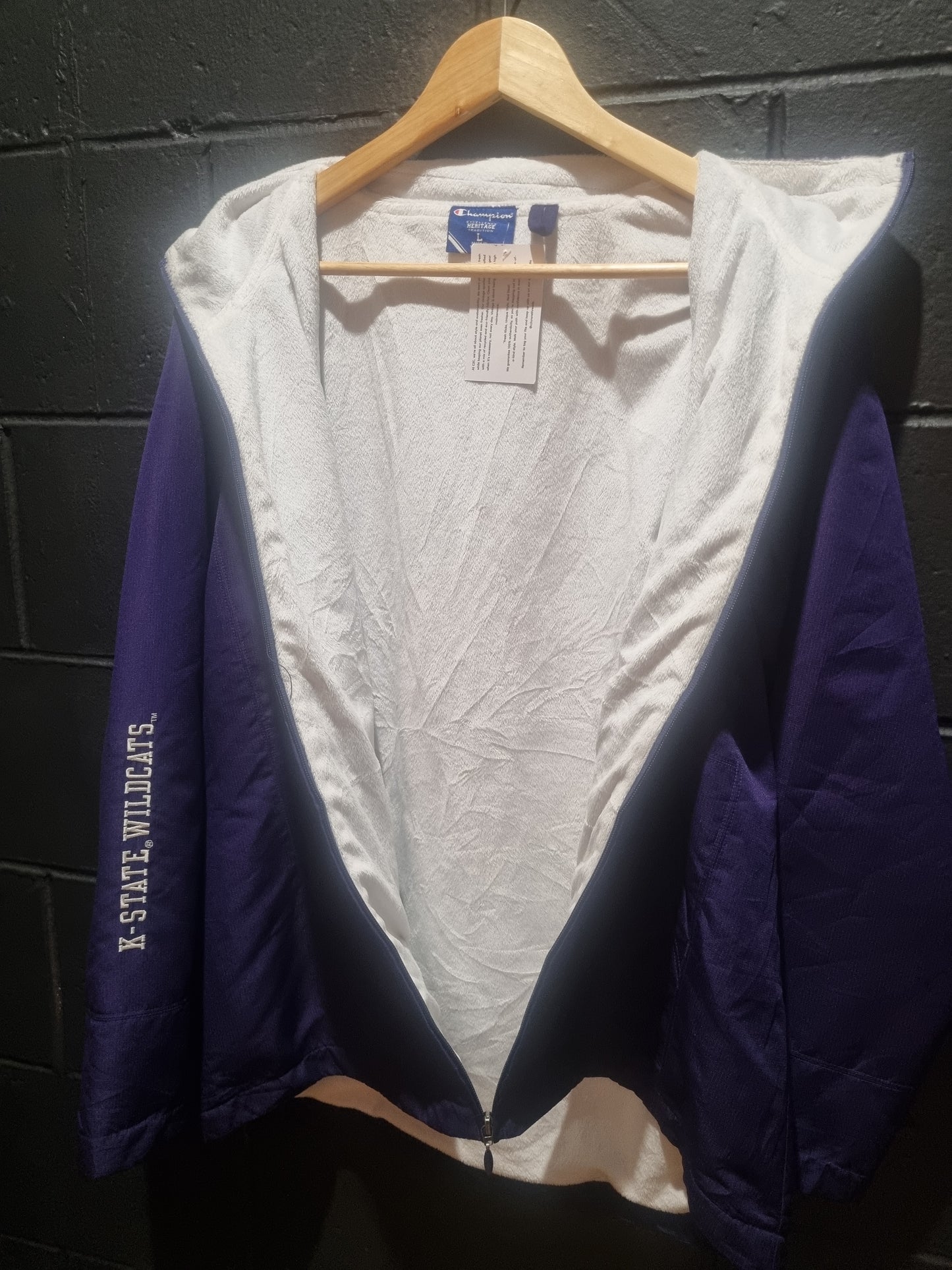Kansas State Wildcats Fleece Jacket Large