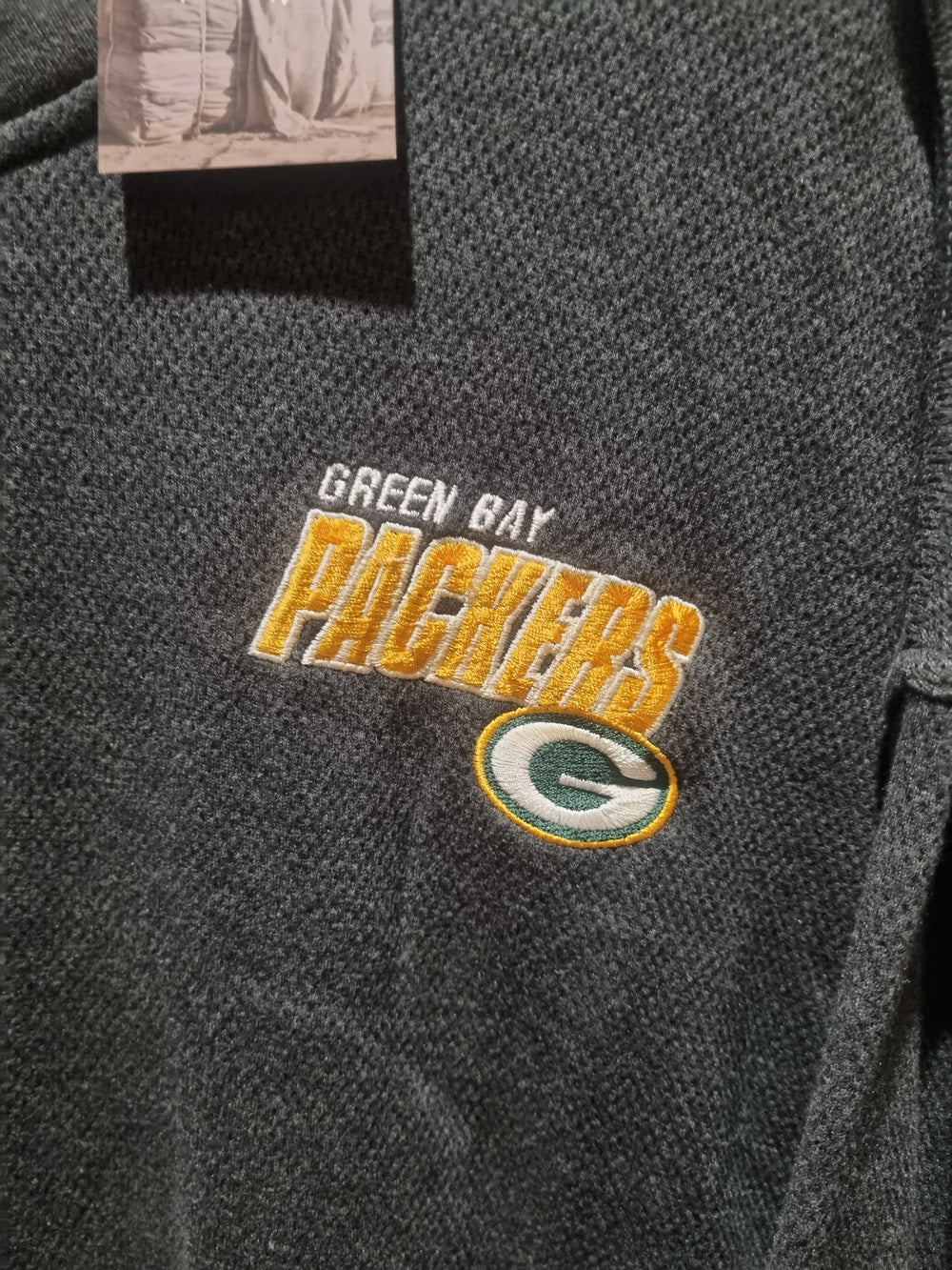 Green Bay Packers Grey Washed NFL Jumper XL