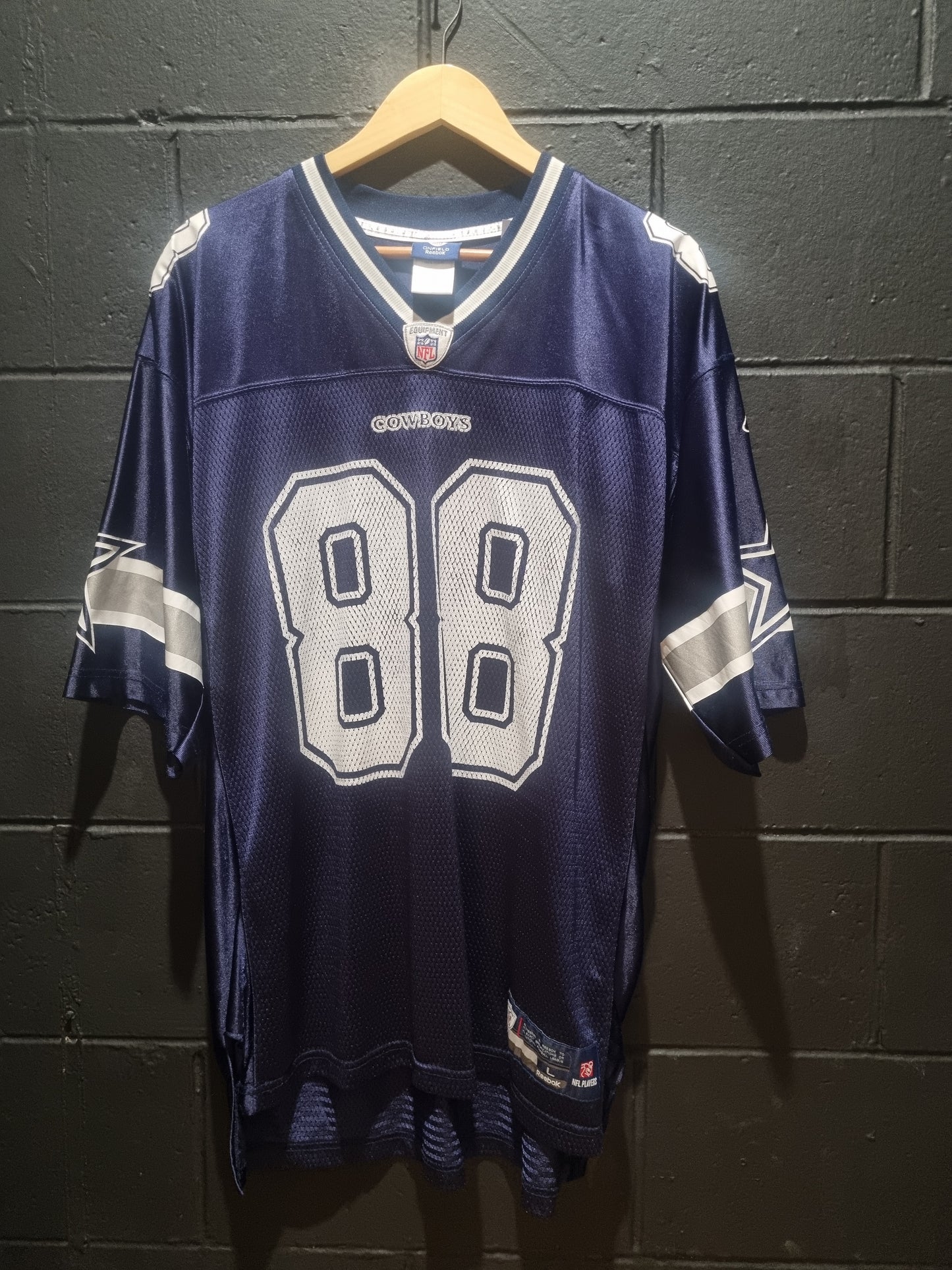 Dallas Cowboys Dez Bryant On Field Reebok Large