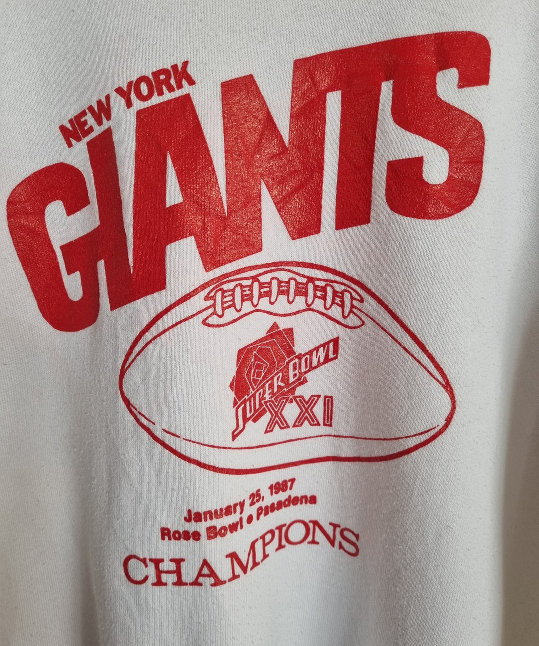 New York Giants 1987 Large