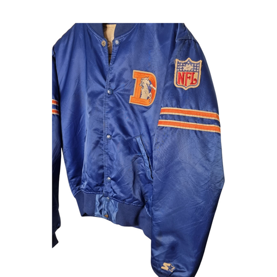 Starter Broncos Bomber Jacket Medium