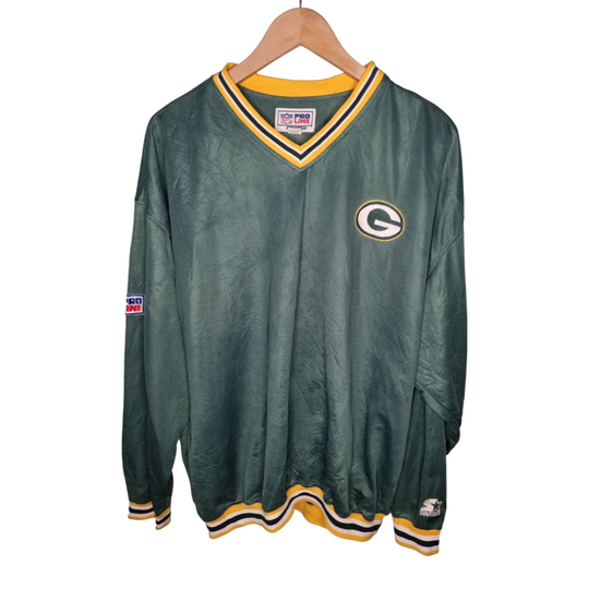 Starter Green Bay Packers Pull Over XL