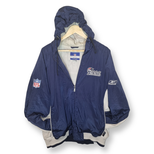 Patriots Reebok Track Jacket Medium